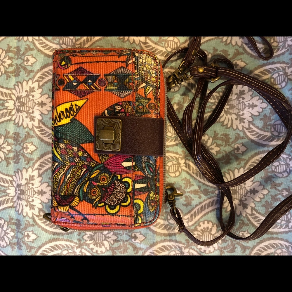 Sak roots Large Smartphone Crossbody